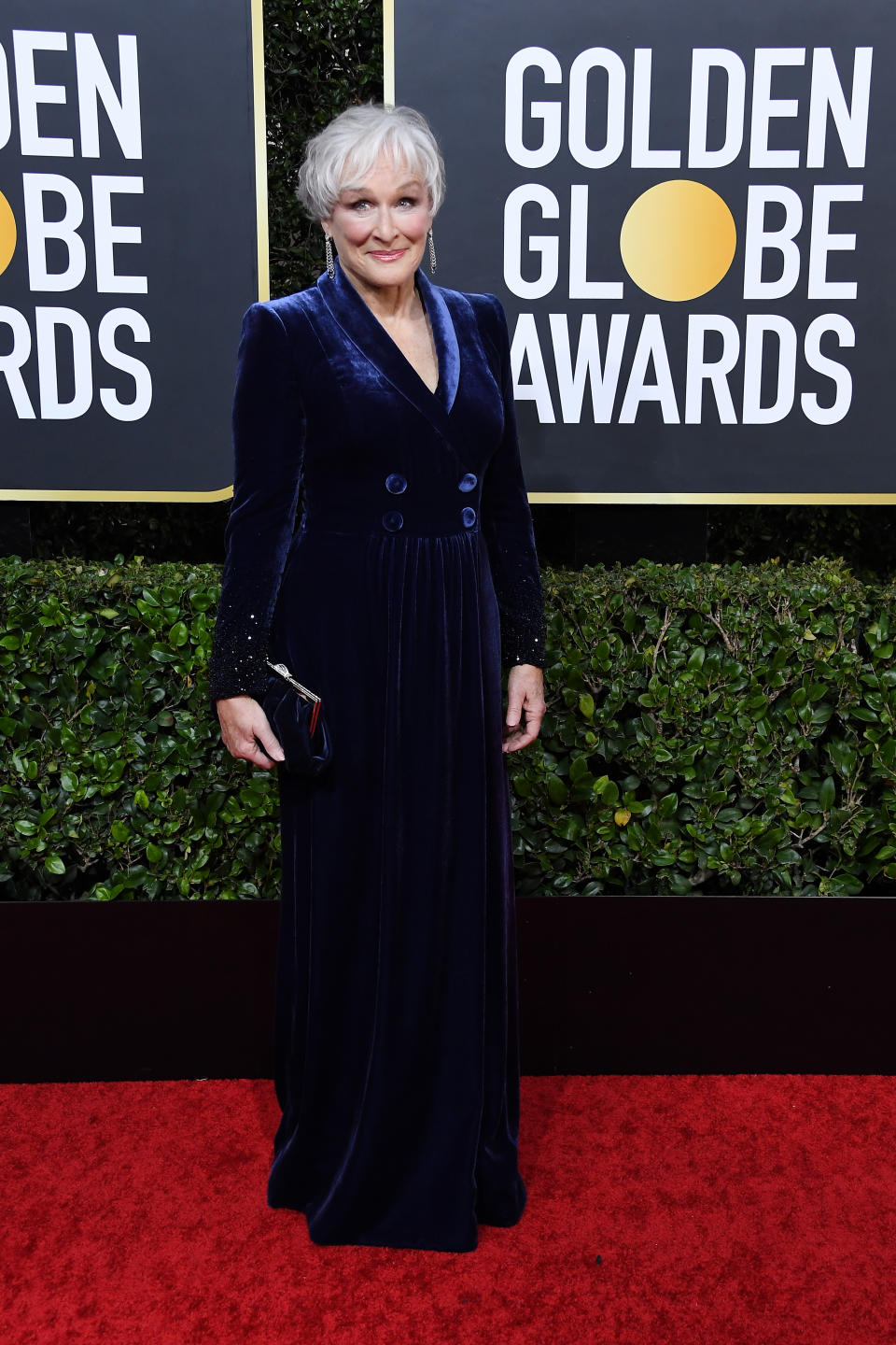 BEVERLY HILLS, CALIFORNIA - JANUARY 05: Glenn Close attends the 77th Annual Golden Globe Awards at The Beverly Hilton Hotel on January 05, 2020 in Beverly Hills, California. (Photo by Steve Granitz/WireImage)