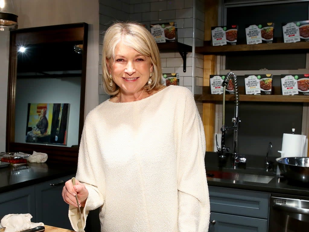 Martha Stewart has revealed how to make a turkey with a T-shirt  (Getty Images)