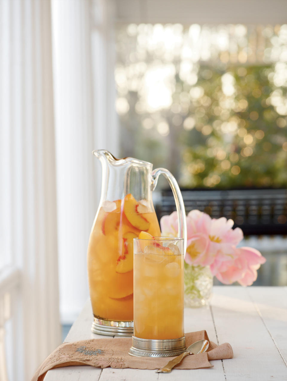 Governor's Mansion Summer Peach Tea Punch