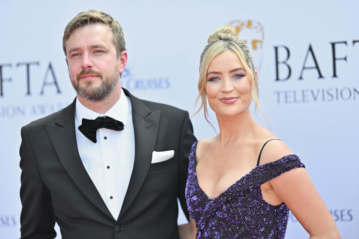 Iain Stirling  and Laura Whitmore (Samir Hussein / WireImage)