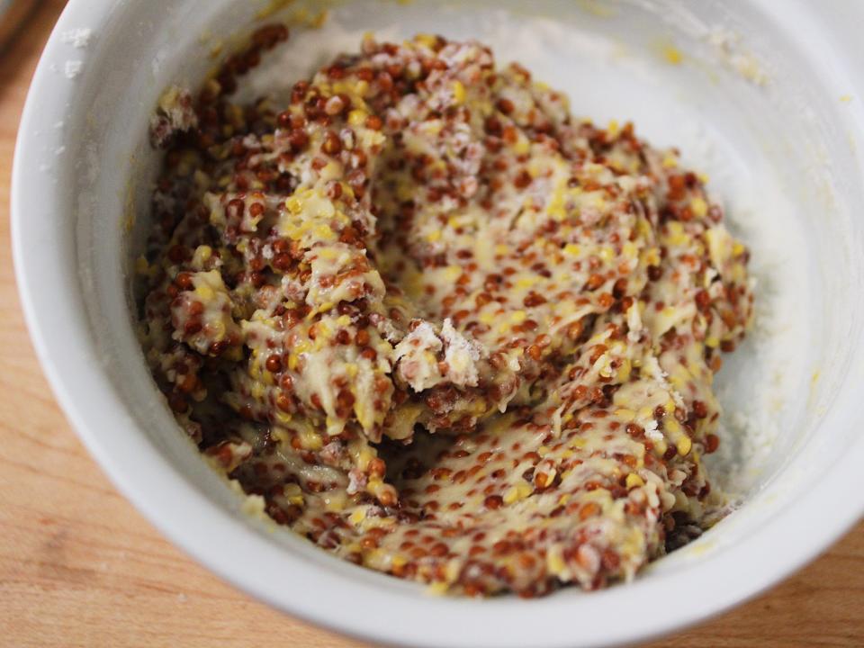 mustard and flour mixture for slow cooker potato salad