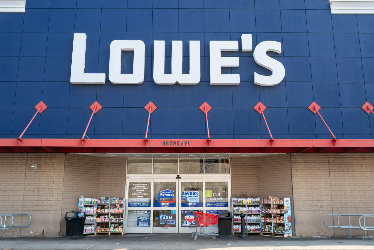 Lowe’s sees sales drop, cuts 2024 outlook as consumers put off home improvement projects