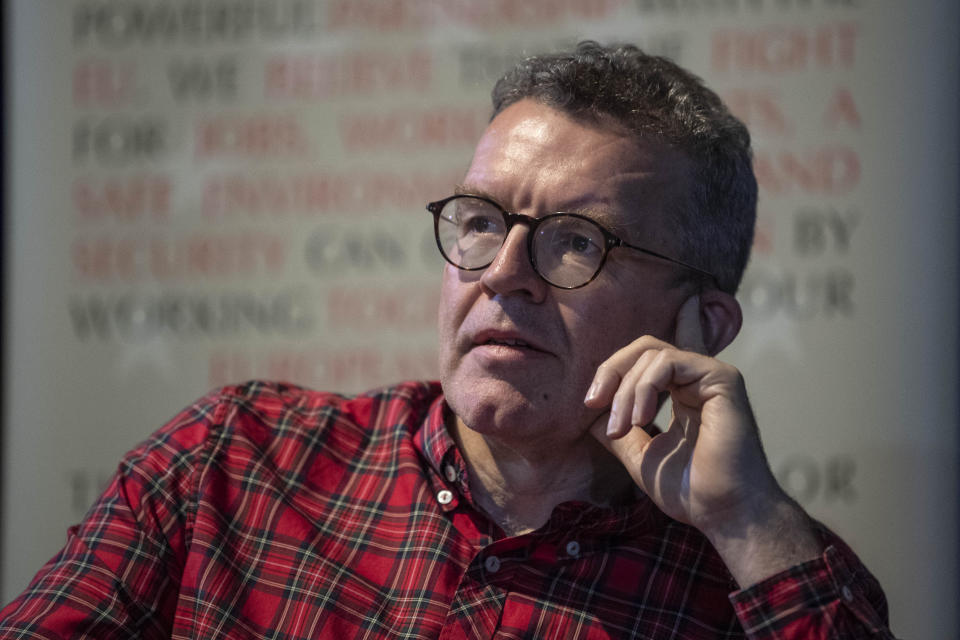 File photo dated 22/9/2019 of Tom Watson who has said he feels "very deeply" for those caught up in the failed police investigation into an alleged Westminster paedophile ring but insisted he was trying to do "the right thing".