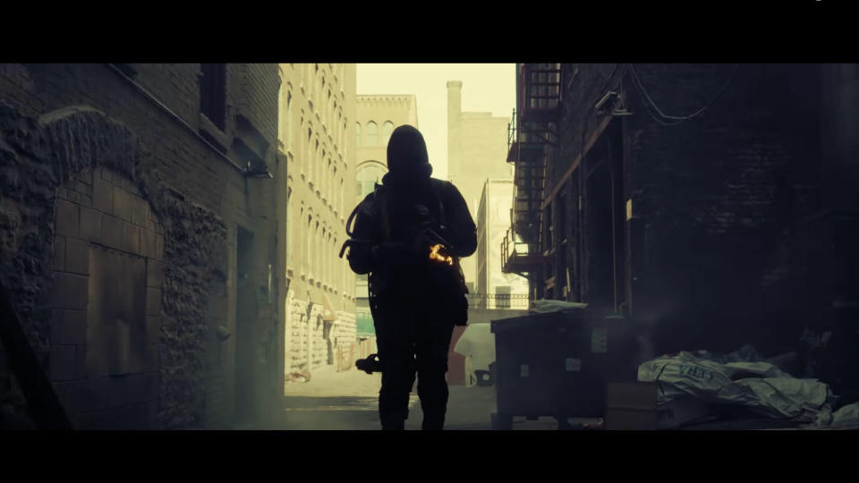 A Cleaner on the streets of NYC in The Division: Agent Origins web series