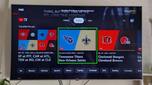 nfl sunday ticket android tv