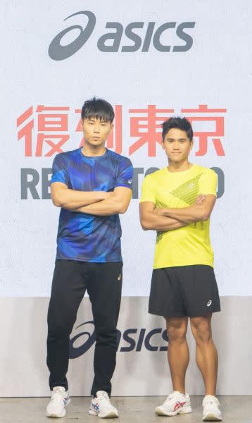 TEAM ASICS 短跑好手魏泰陞、鄭博宇。官方提供