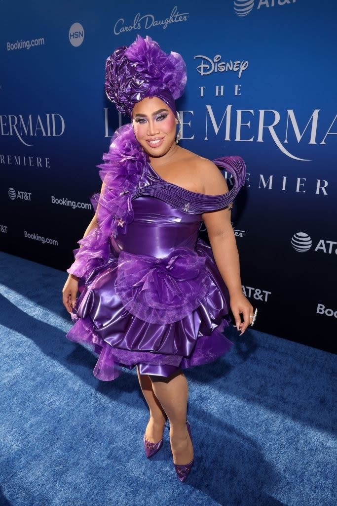 Patrick Starrr on the red carpet