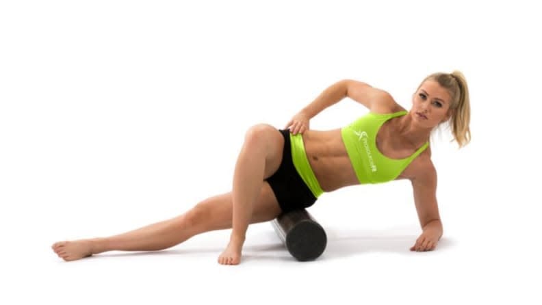 Foam rollers make recovery easy.