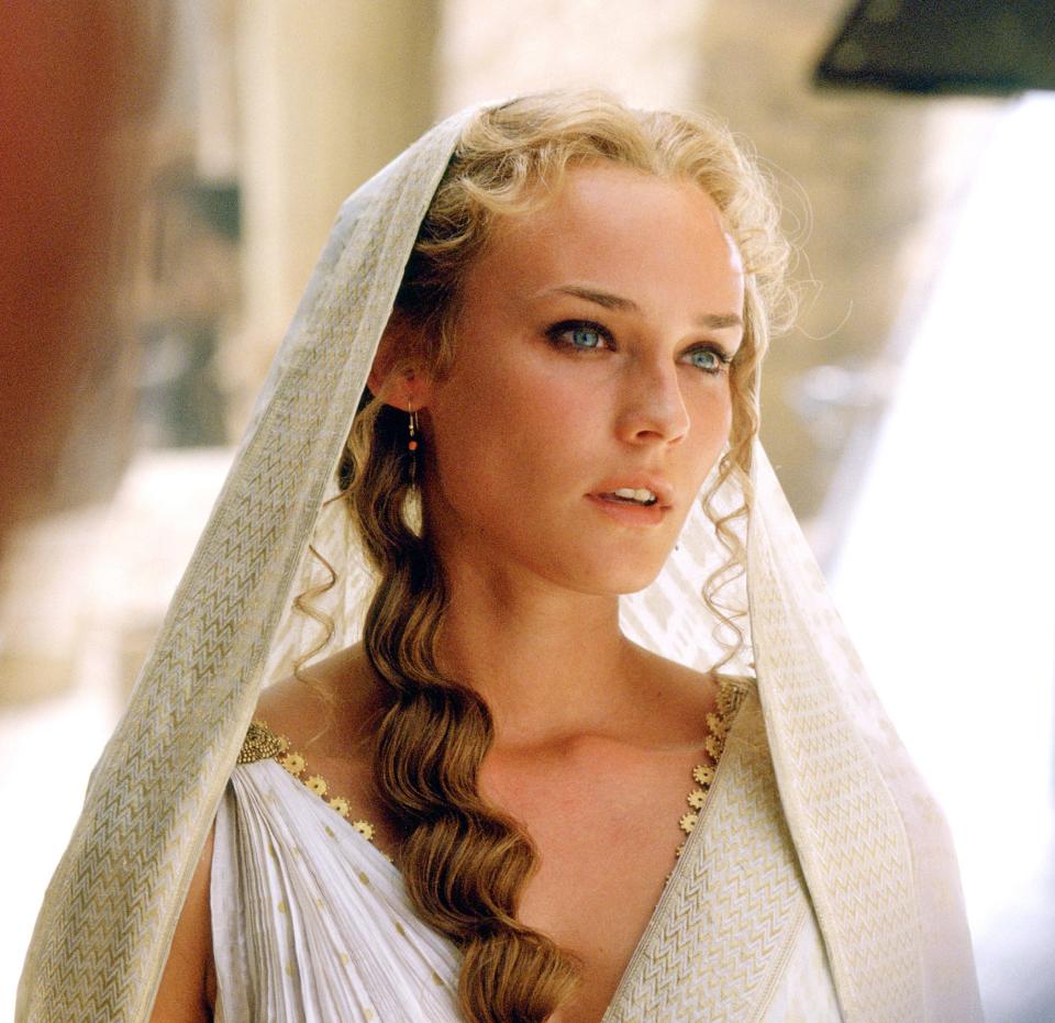 Diane Kruger as Helen of Troy in  "Troy."