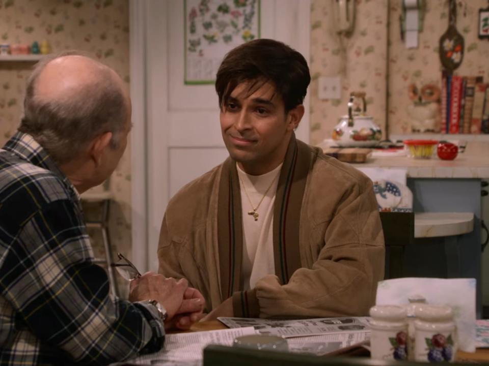 Wilmer Valderrama as Fez on season one, episode three of "That '90s Show."