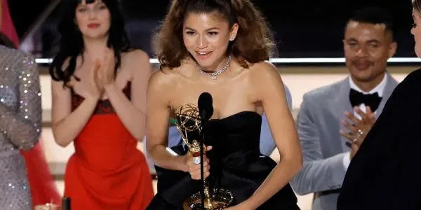 Zendaya breaks record by winning her second Emmy for the series Euphoria
