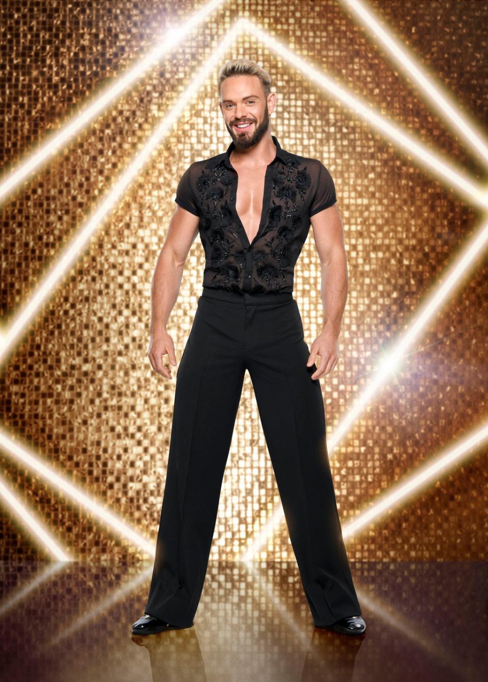 John Whaite will be paired up with a male dancer (BBC/Ray Burmiston)