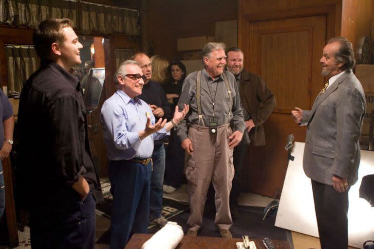 Martin Scorsese dirige a Leonardo DiCaprio y a Jack Nicholson en Los infiltrados