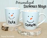 <p>Whether you want to paint "World's Greatest Mum" or a festive design. A personalised mug is an easy, fun gift to make that is sure to be loved. <a rel="nofollow noopener" href="http://www.happygoluckyblog.com/2013/11/15-minute-holiday-mugs.html" target="_blank" data-ylk="slk:[Photo: Happy Go Lucky Blog];elm:context_link;itc:0;sec:content-canvas" class="link "><em>[Photo: Happy Go Lucky Blog]</em></a> </p>