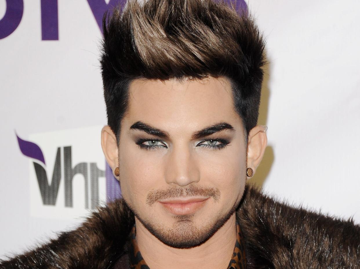 adam lambert makeup