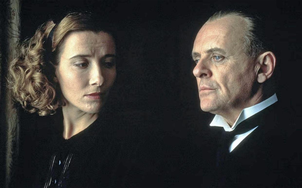 Emma Thompson and Anthony Hopkins in The Remains of the Day (1993) – based on a novel by Ishiguro