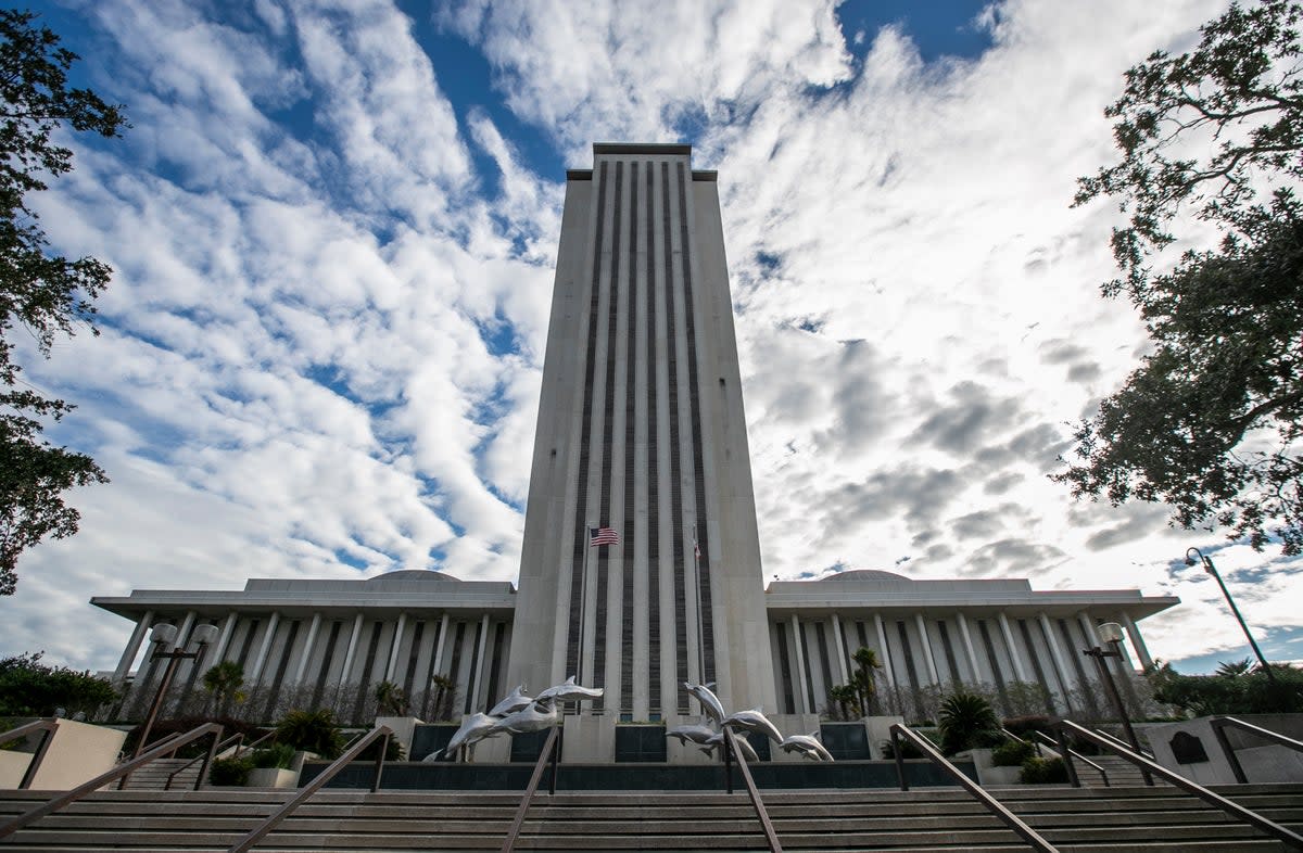 A view of the Florida State Capitol building in Tallahassee, Florida. (Getty Images)