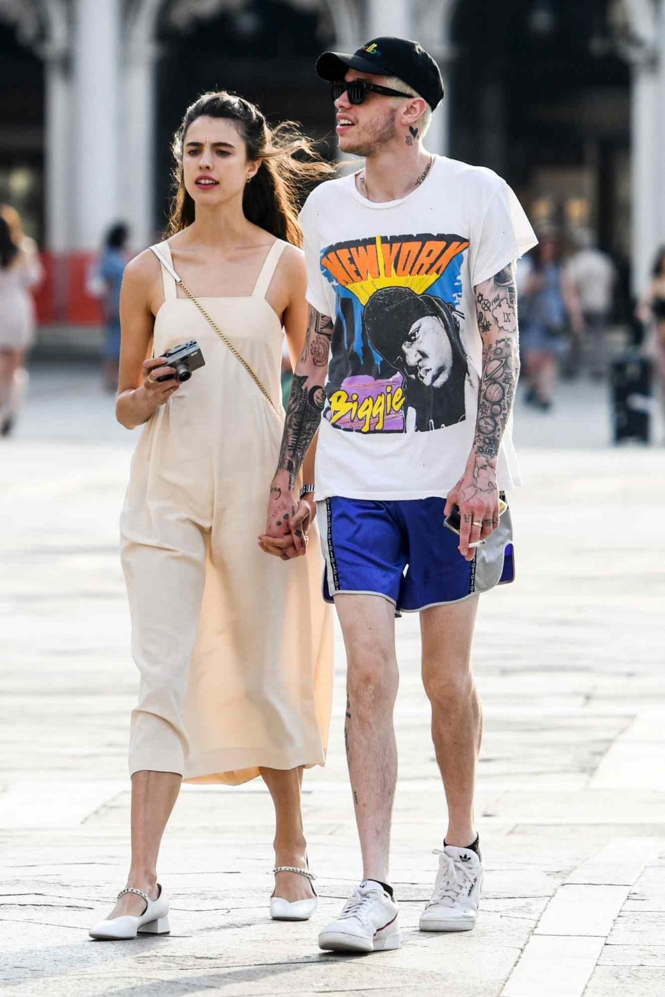 Pete Davidson and Margaret Qualley
