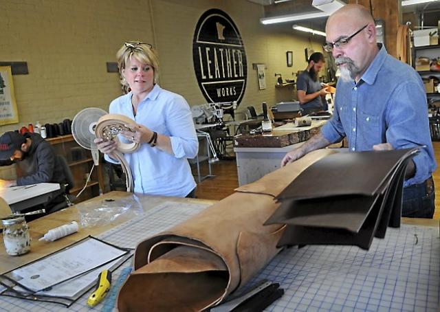 Leather repair, St. Paul, MN