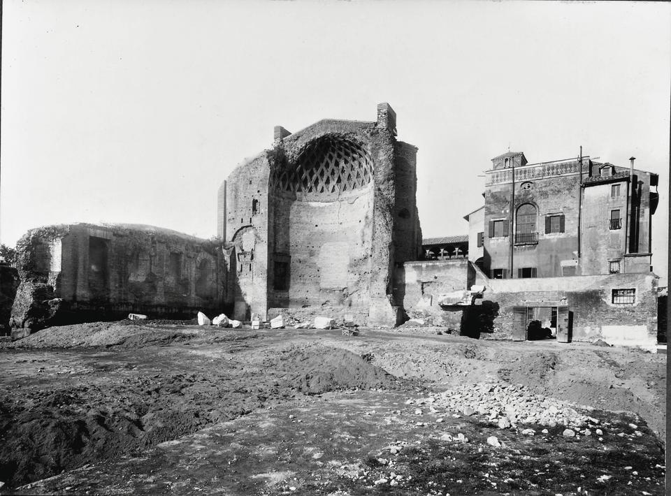 Rome’s Temple of Venus and Rome was restored thanks to the support of Fendi. - Credit: Courtesy of Historic Archival Parco Archeologico Colosseo