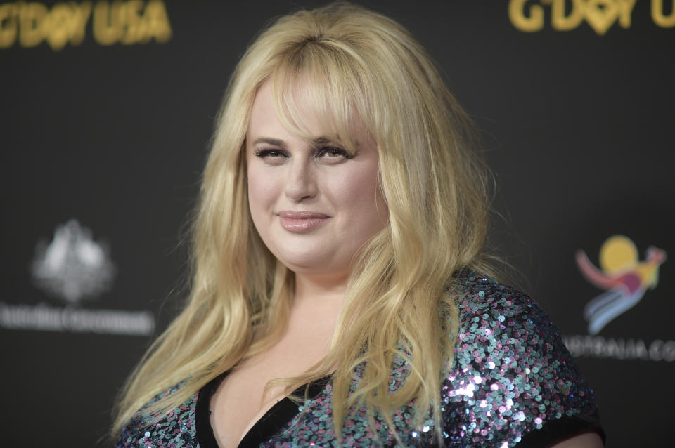 Rebel Wilson attends the 2018 G’Day USA Los Angeles Gala at the InterContinental Hotel Los Angeles on Saturday, Jan. 27, 2018, in Los Angeles. (Photo by Richard Shotwell/Invision/AP)