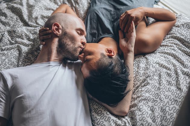 Couple who are experiencing a discrepancy in desire — one partner has a high sex drive while the other has a relatively low one — need to outline their expectations before they give this a trial run.