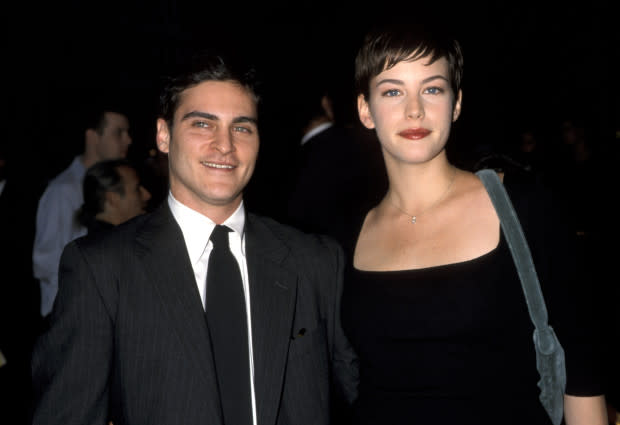 Joaquin Phoenix and Liv Tyler.<p>Photo by Ron Galella/Ron Galella Collection via Getty Images</p>