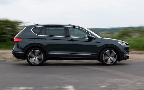 May0089595. James Foxall tests a Seat Tarraco in Hampshire Monday May 20, 2019. Picture by Christopher Pledger for the Telegraph. - Credit: Christopher Pledger