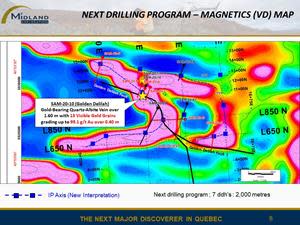 Magnetics and next drilling program