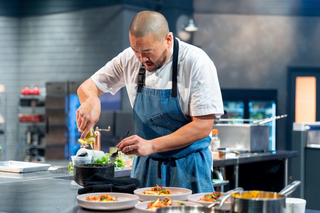 Contestant Kevin Lee during Round 2 of The Qualifiers, as seen on "Tournament of Champions, Season 5."