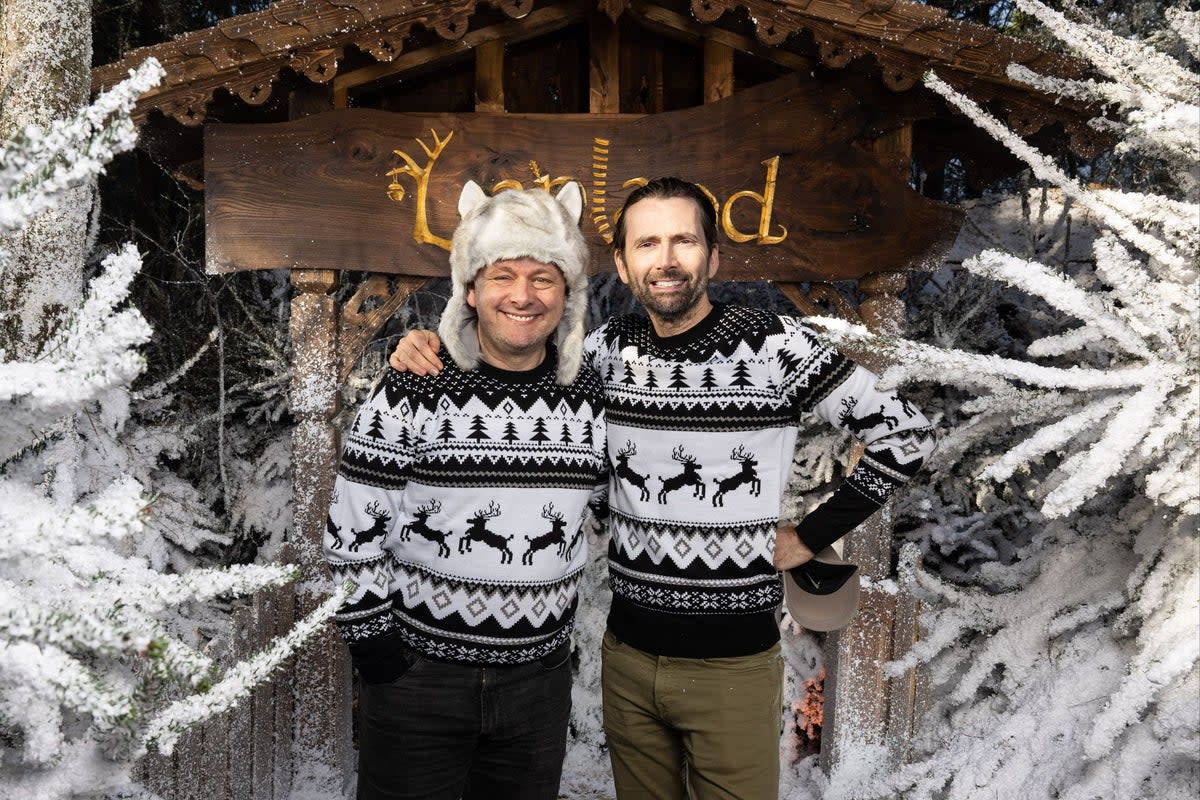 Michael Sheen and David Tennant (Jeff Spicer/Getty Images)