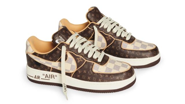 Louis Vuitton x Nike Air Force 1s Sell for a Total of $25.3 Million