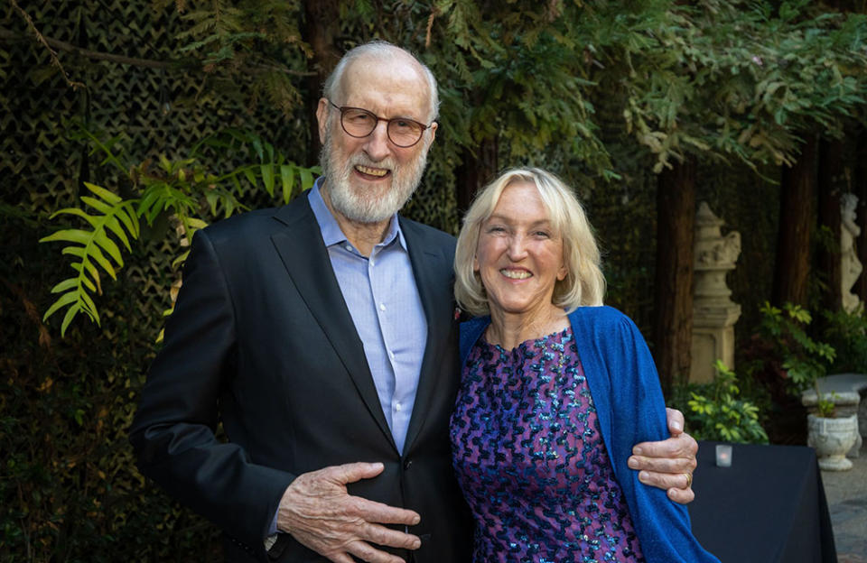 James Cromwell and PETA President Ingrid Newkir