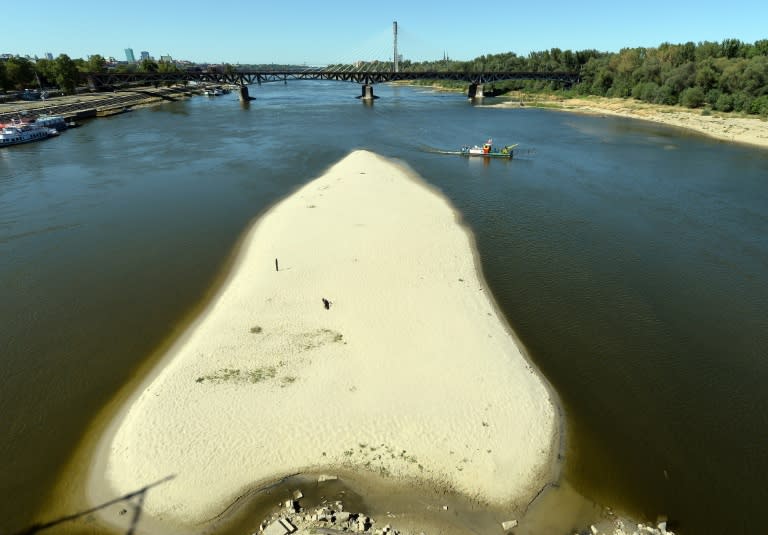The Vistula is Poland's largest river, as well as its longest at more than 1,000 kilometres (600 miles), splitting the country in half and flowing into the Baltic Sea