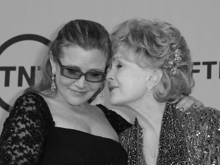 Debbie Reynolds und Carrie Fisher. (Bild: Getty Images)