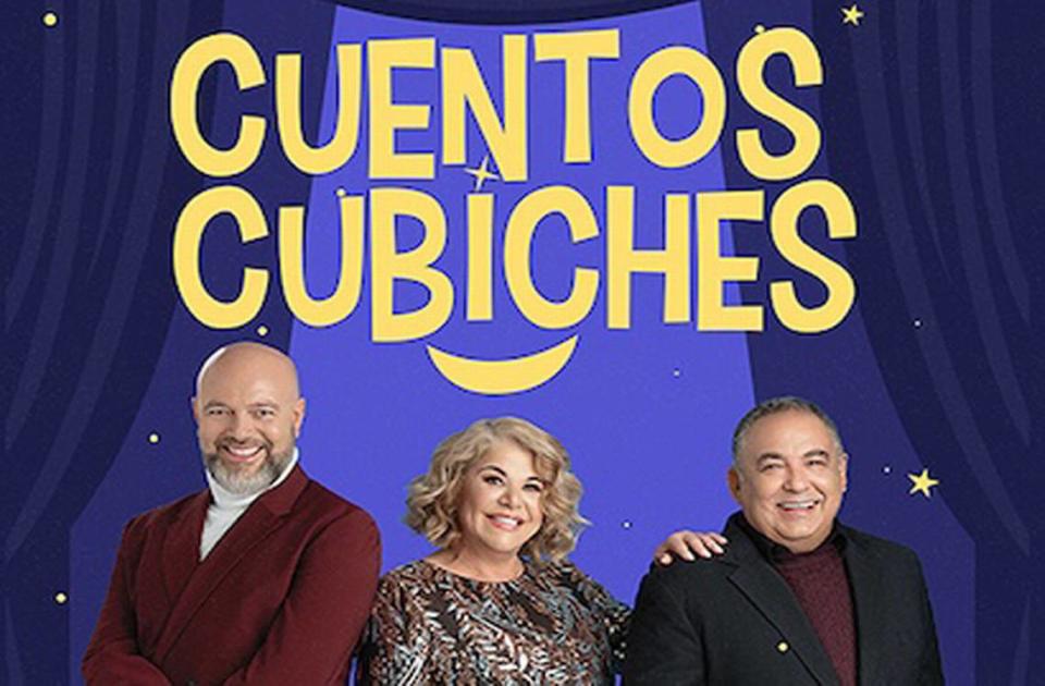 Tres comedia en ‘Cuentos Cubiches’ en el Teatro Trail.