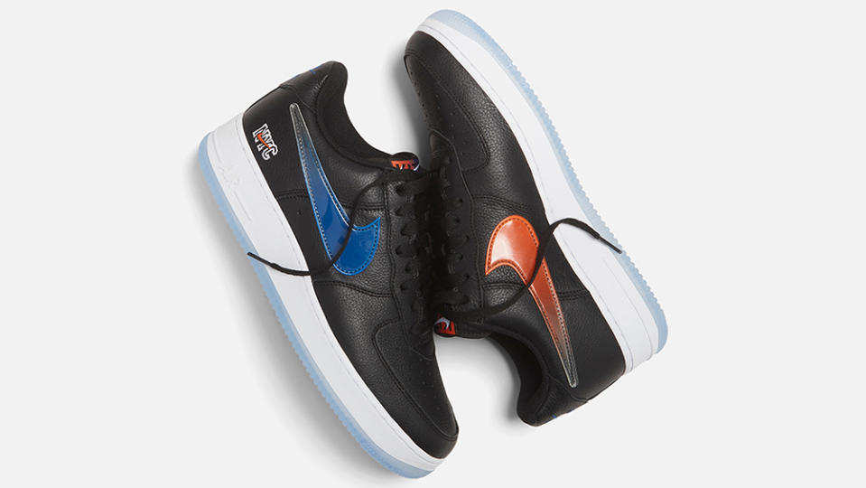 The New York Knicks-inspired Kith for Nike Air Force 1 Low. - Credit: Kith