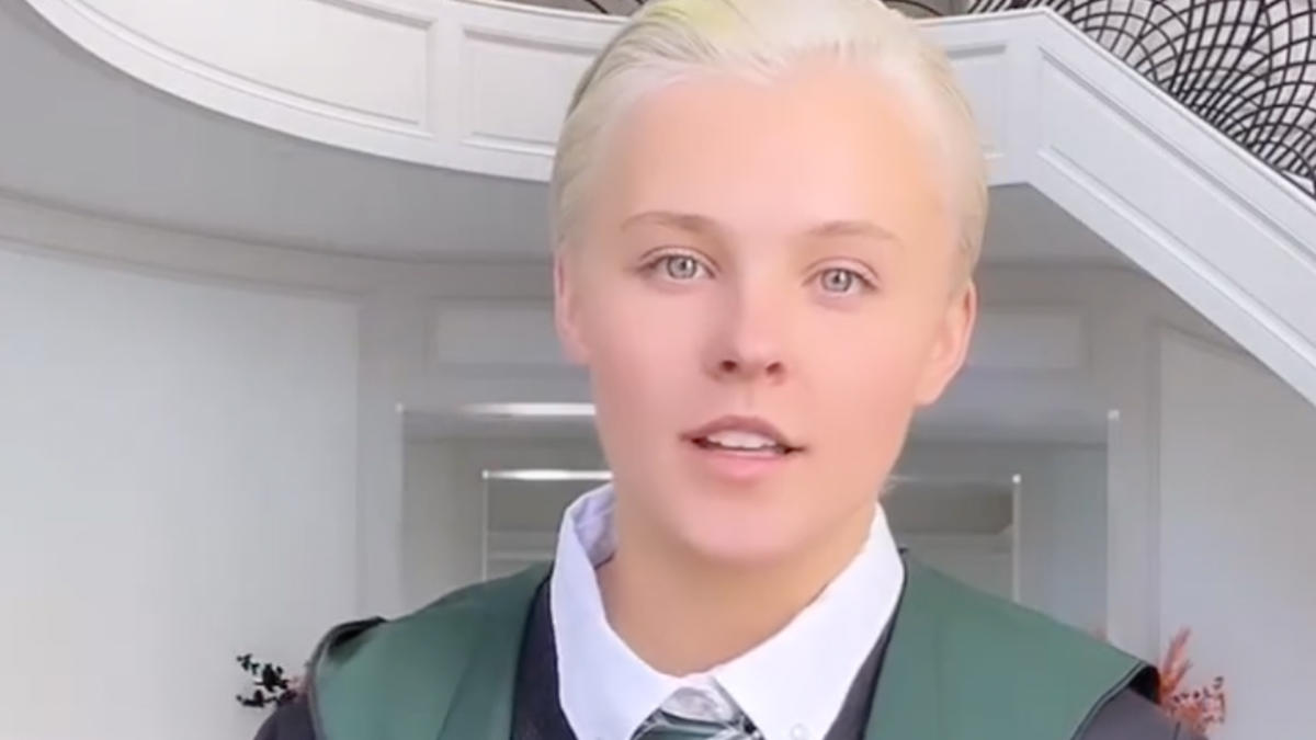 Jojo Siwa Transforms Into ‘harry Potter Villain Draco Malfoy For Halloween ‘draco Siwa