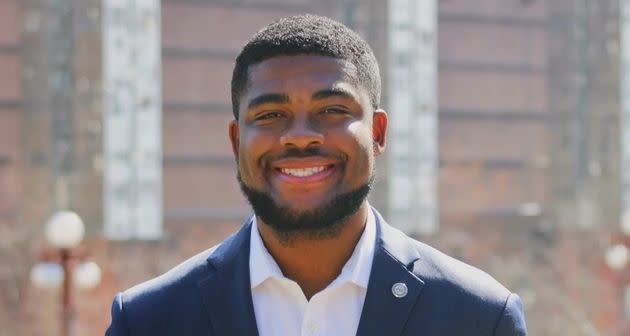 Isaiah Martin, a Houston Democrat hoping to be the second Gen Z member of Congress, provoked left-wing ire with his endorsement of a resolution 