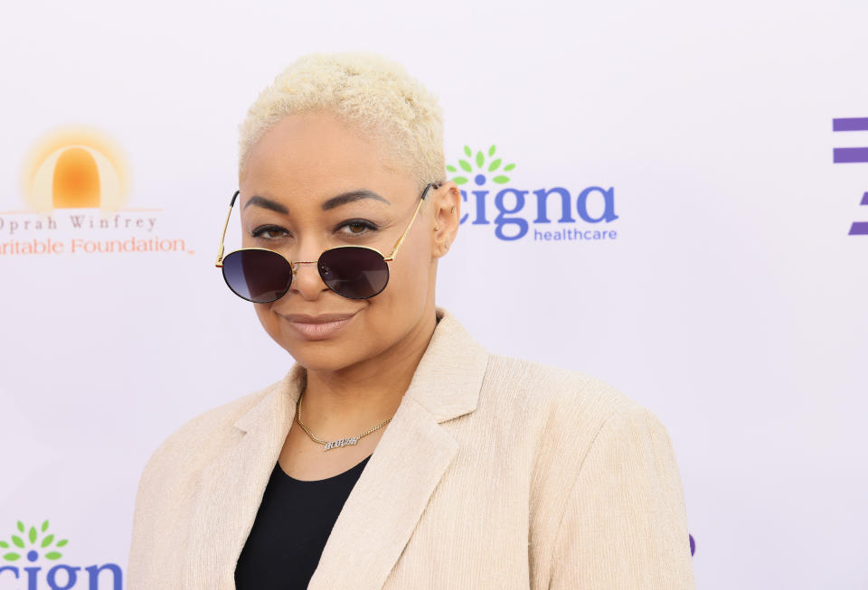 LOS ANGELES, CALIFORNIA - JULY 15: Raven-Symoné attends the HollyRod 2023 DesignCare Gala at The Beehive on July 15, 2023 in Los Angeles, California. (Photo by Rodin Eckenroth/Getty Images)