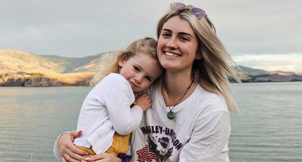 Megan Dalbeth with her four year old daughter Hailey. Source: Supplied
