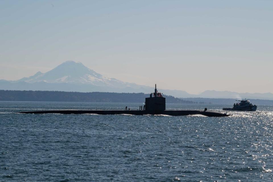 Navy submarine Olympia Bremerton Washington