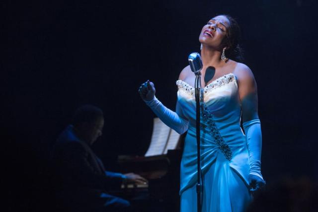<div class="inline-image__caption"><p>Audra McDonald performs as Billie Holiday in the production of <em>Lady Day at Emerson's Bar and Grill </em>at the Circle in the Square Theatre in New York March 24, 2014.</p></div> <div class="inline-image__credit">Andrew Kelly/Reuters</div>