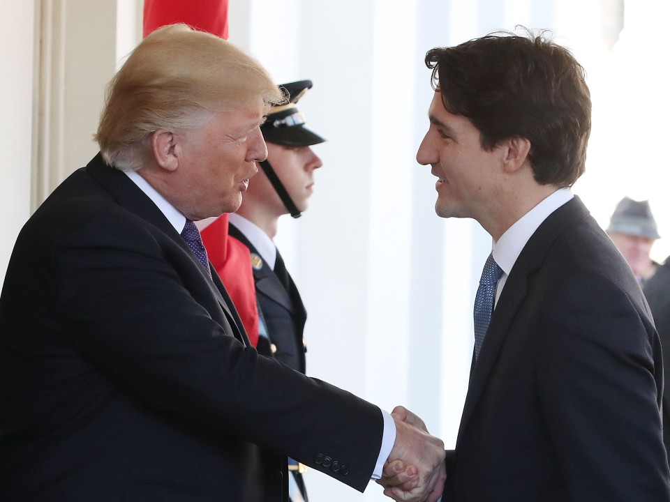 trudeau and trump