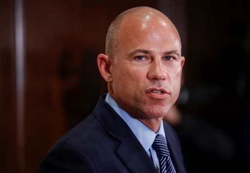 Michael Avenatti speaks about R. Kelly during a press conference in Chicago in July 2019