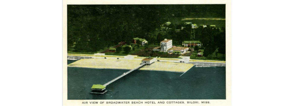 The Broadwater Beach Hotel in Biloxi was built in 1938 before ultimately becoming a popular spot for illegal gambling.