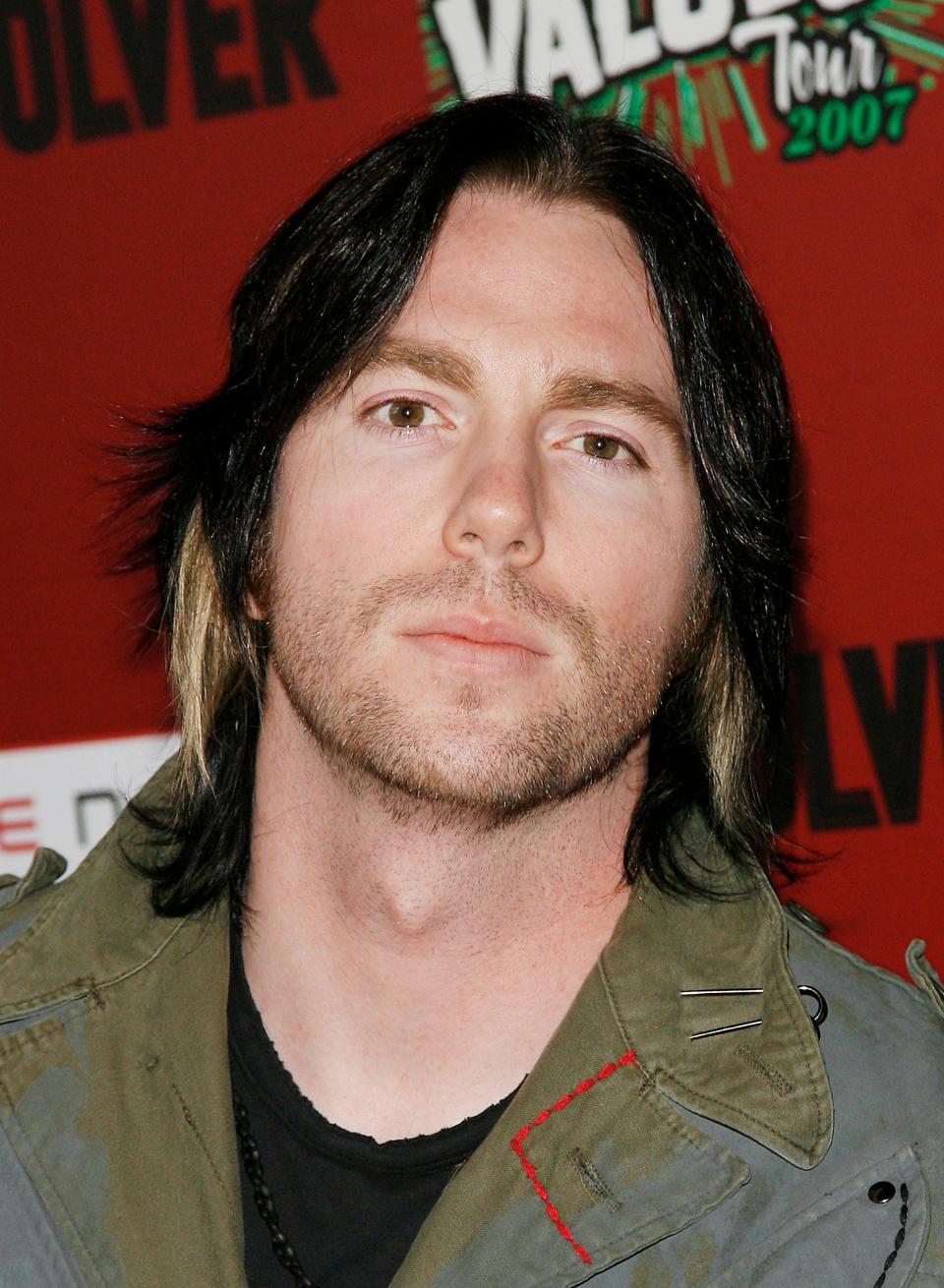 Musician Elijay Blue Allman arrives at the Hollywood Forever Cemetery on April 19, 2007 in Los Angeles, California.