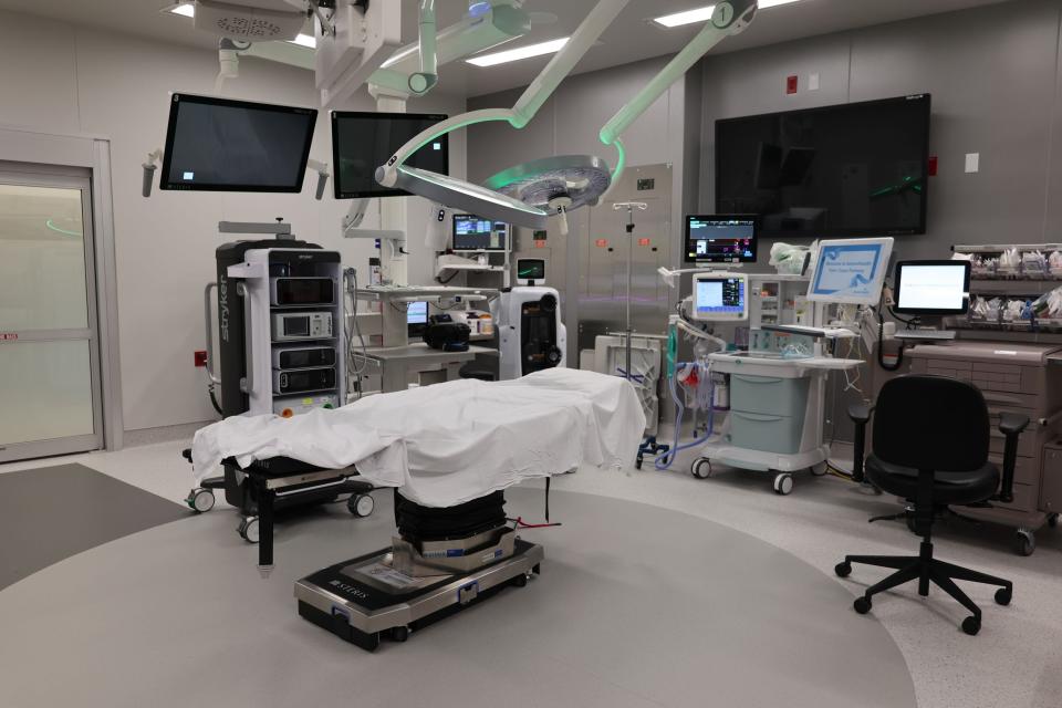 Operating room at the new AdventHealth Palm Coast Parkway, which opened to patients on Aug. 2, 2023.