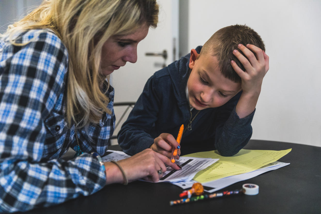 A mum has called out other parents for giving their children too much help with their homework [Photo: Getty]