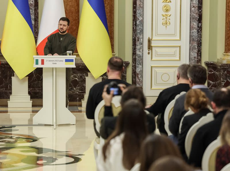 Italian Prime Minister Meloni visits Kyiv